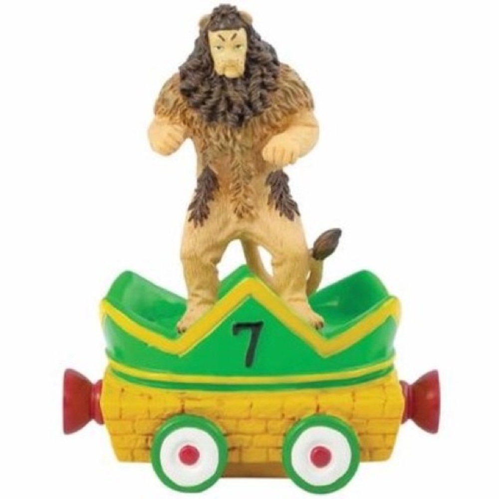 NIB Cowardly lion birthday train #7 car  mini 17200 Westland